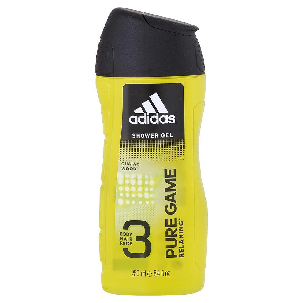 Obrázok Adidas 3 in 1 Pure Game sprchový gél pre mužov 250 ml  