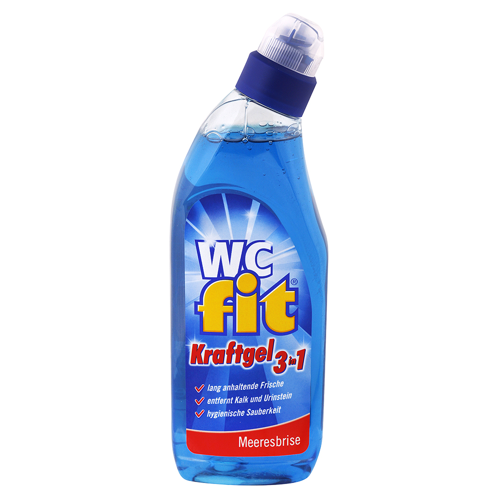 Obrázok FIT Kraftgel 3v1 WC čistič Morský vánok 750ml