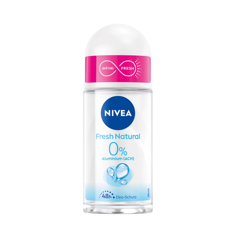 Nivea Fresh Natural guľôčkový dezodorant 50 ml